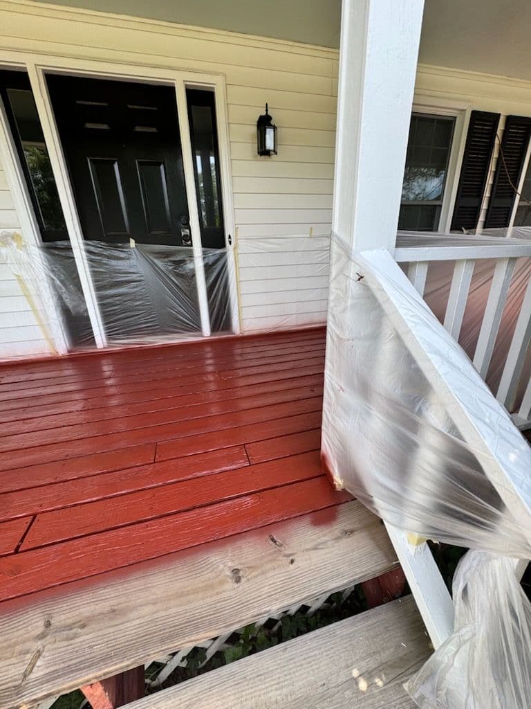 Gallery photos for Stunning Deck Makeover by Big M Power Washing: Image #2