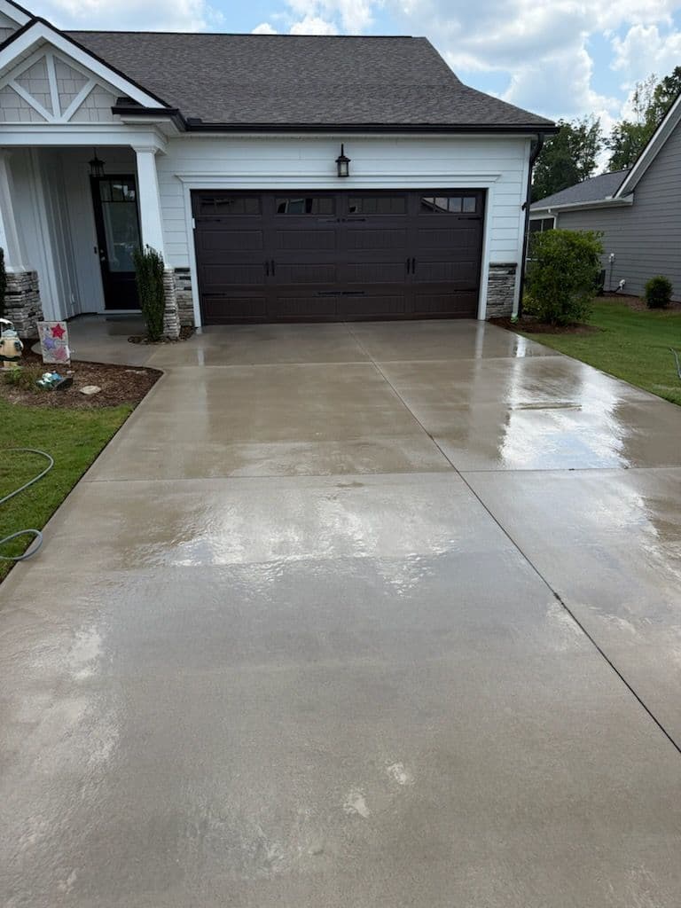 Transform Dingy Driveways with Big M Power Washing image